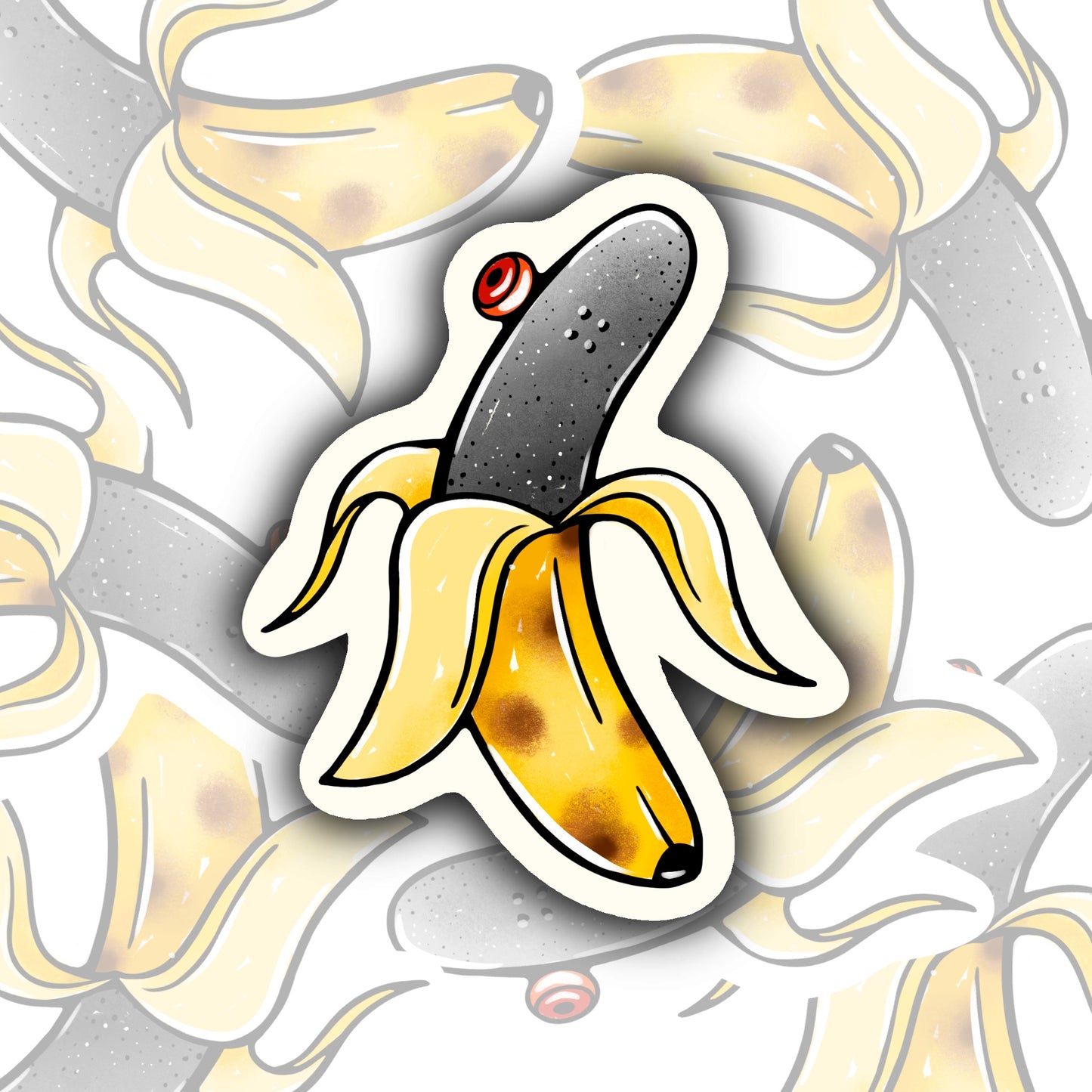 Banana Board Sticker