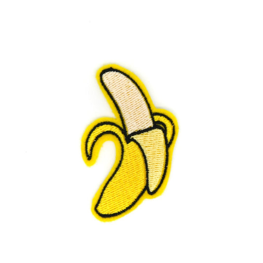 Banana Embroidered Iron-On Patch