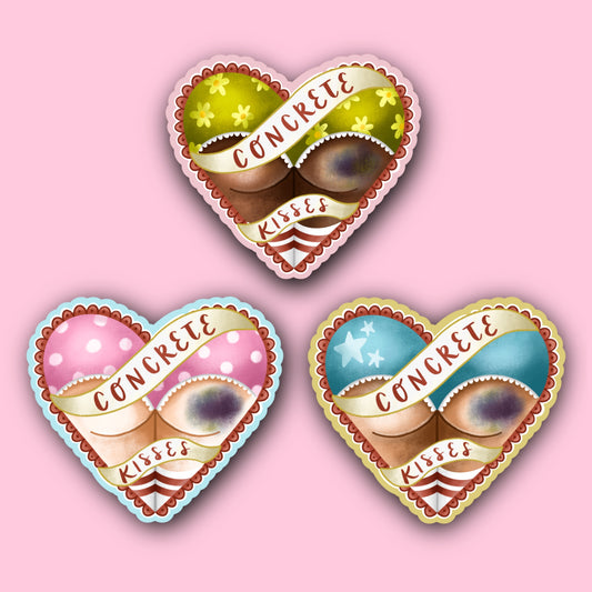 Bruised Butts Sticker Pack