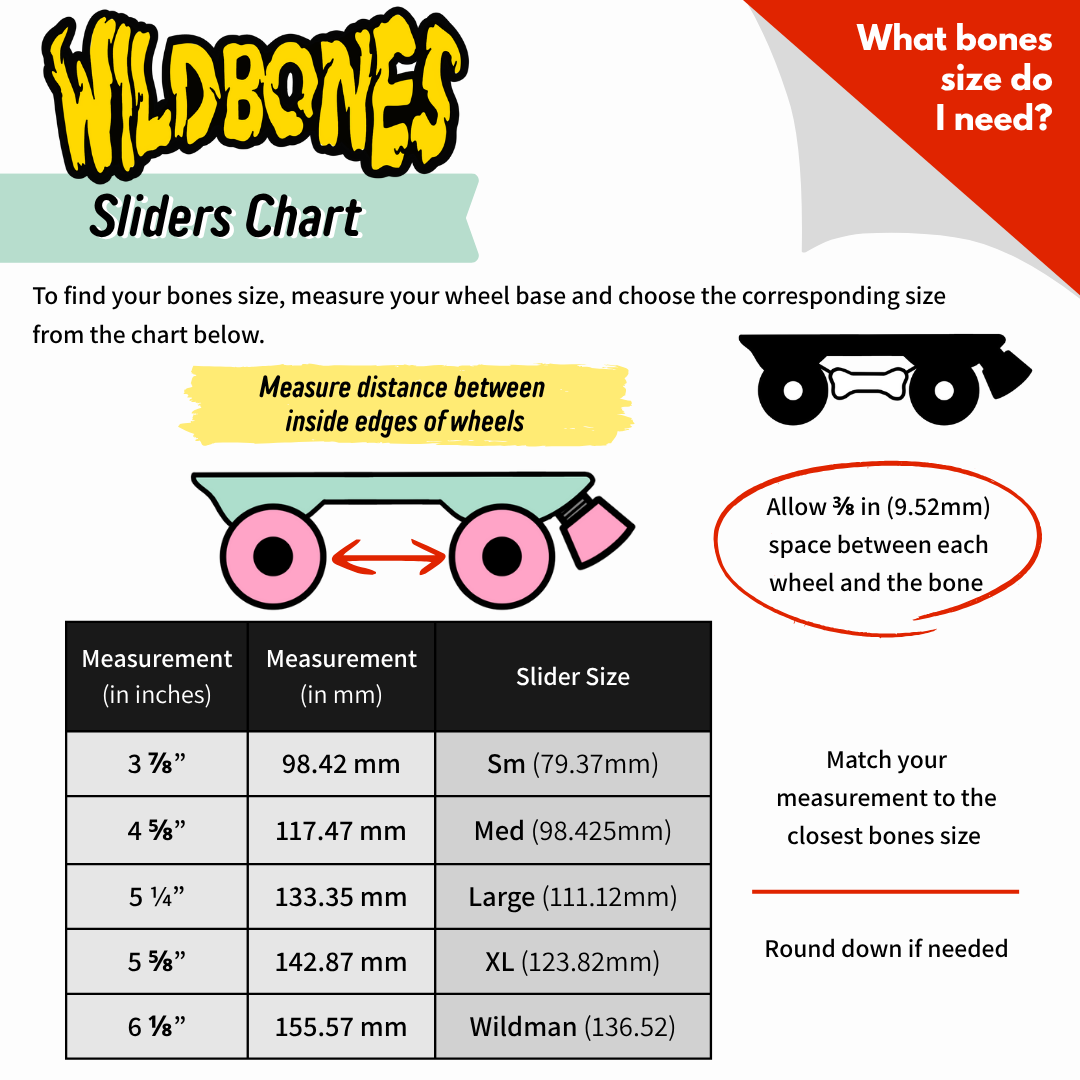 Wildbones Slide Blocks - White