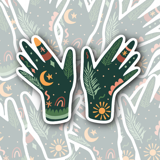 Magic Hands Sticker