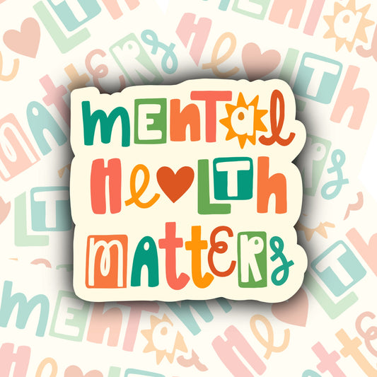 Mental Health Matters Sticker