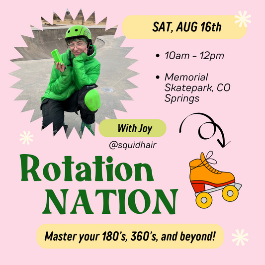 Rotation Nation: 180's, 360's and Beyond!