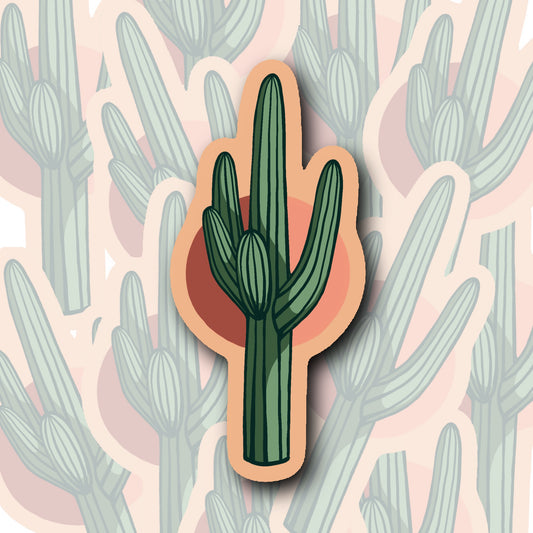 Saguaro Plant Sticker
