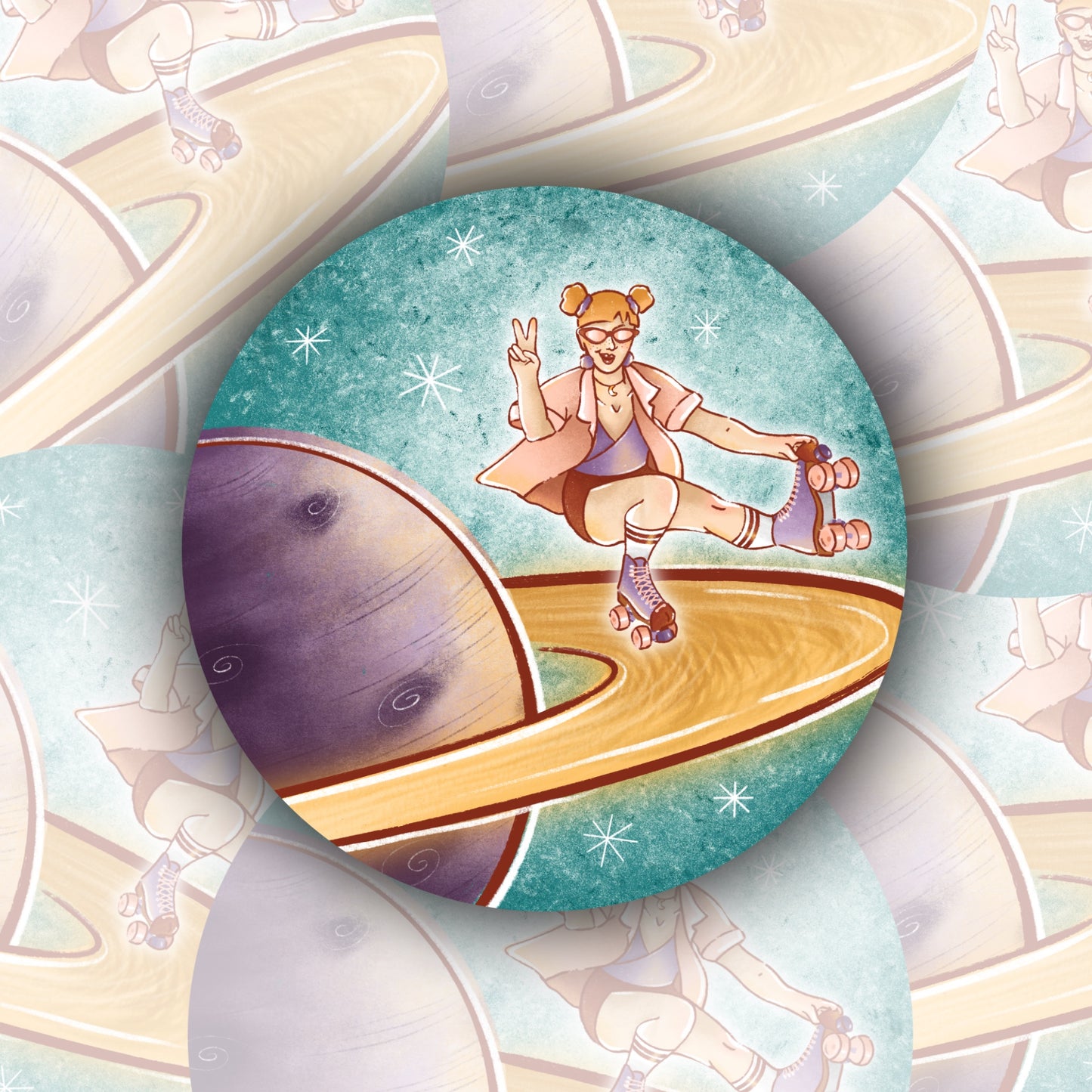 Cosmic Rollers Sticker Pack
