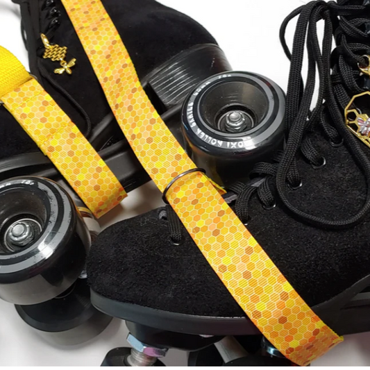 Skate Leash - Yellow Honeycomb