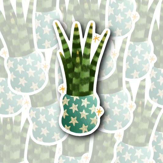 Snake Plant Sticker