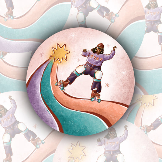 Star Skater Sticker