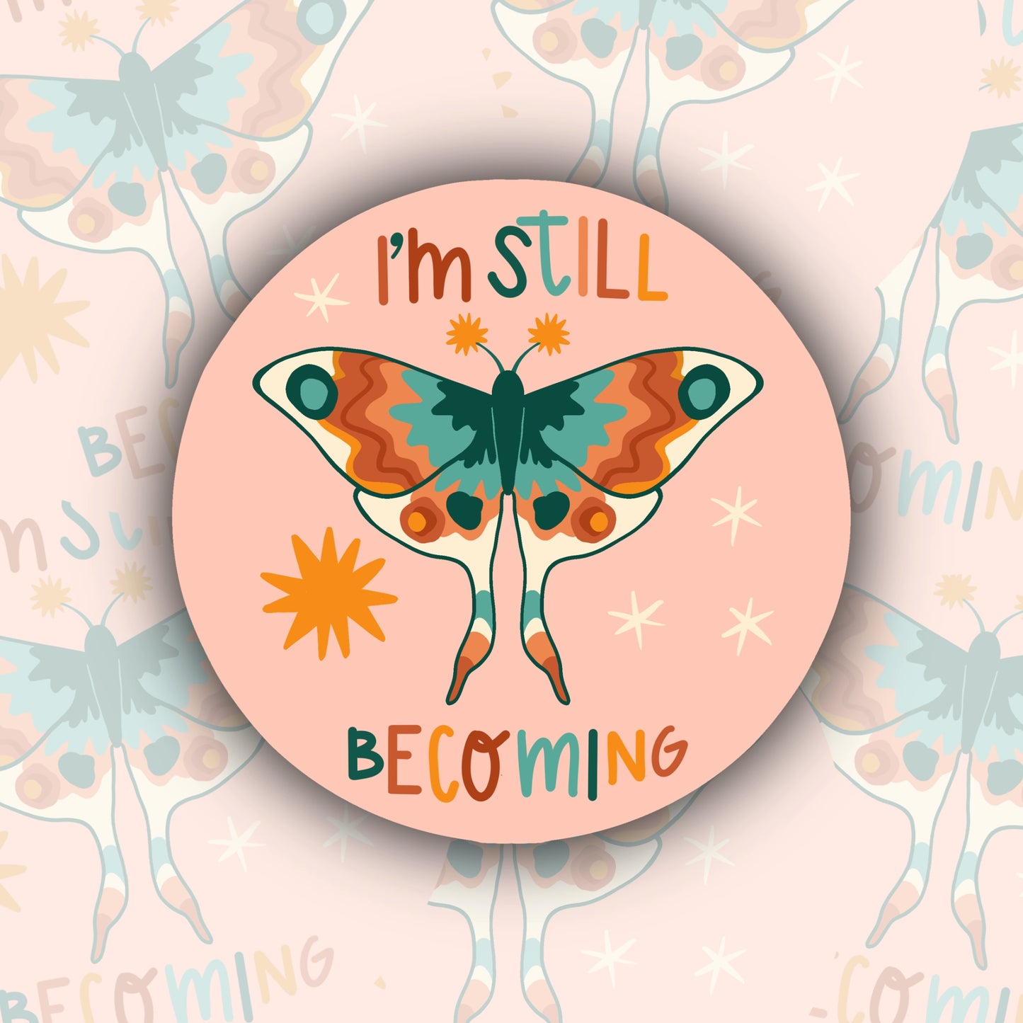 Still Becoming Sticker
