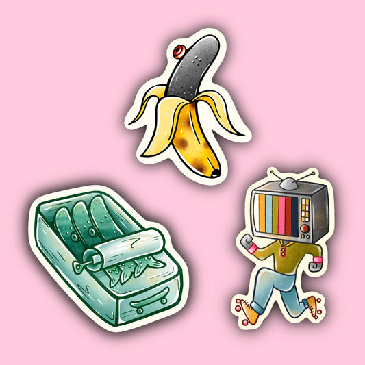 Surreal Skate Sticker Pack