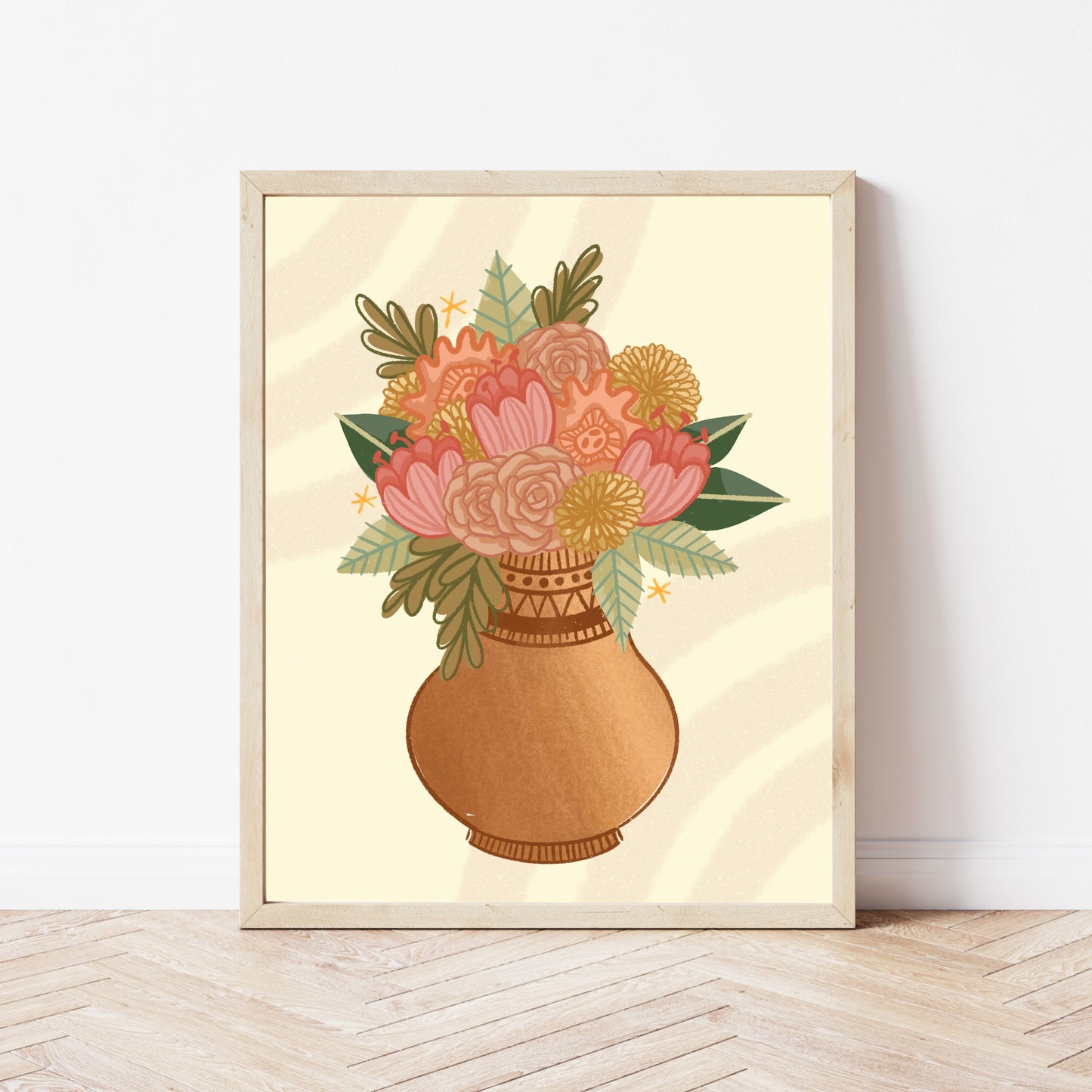 Blush Blooms Print
