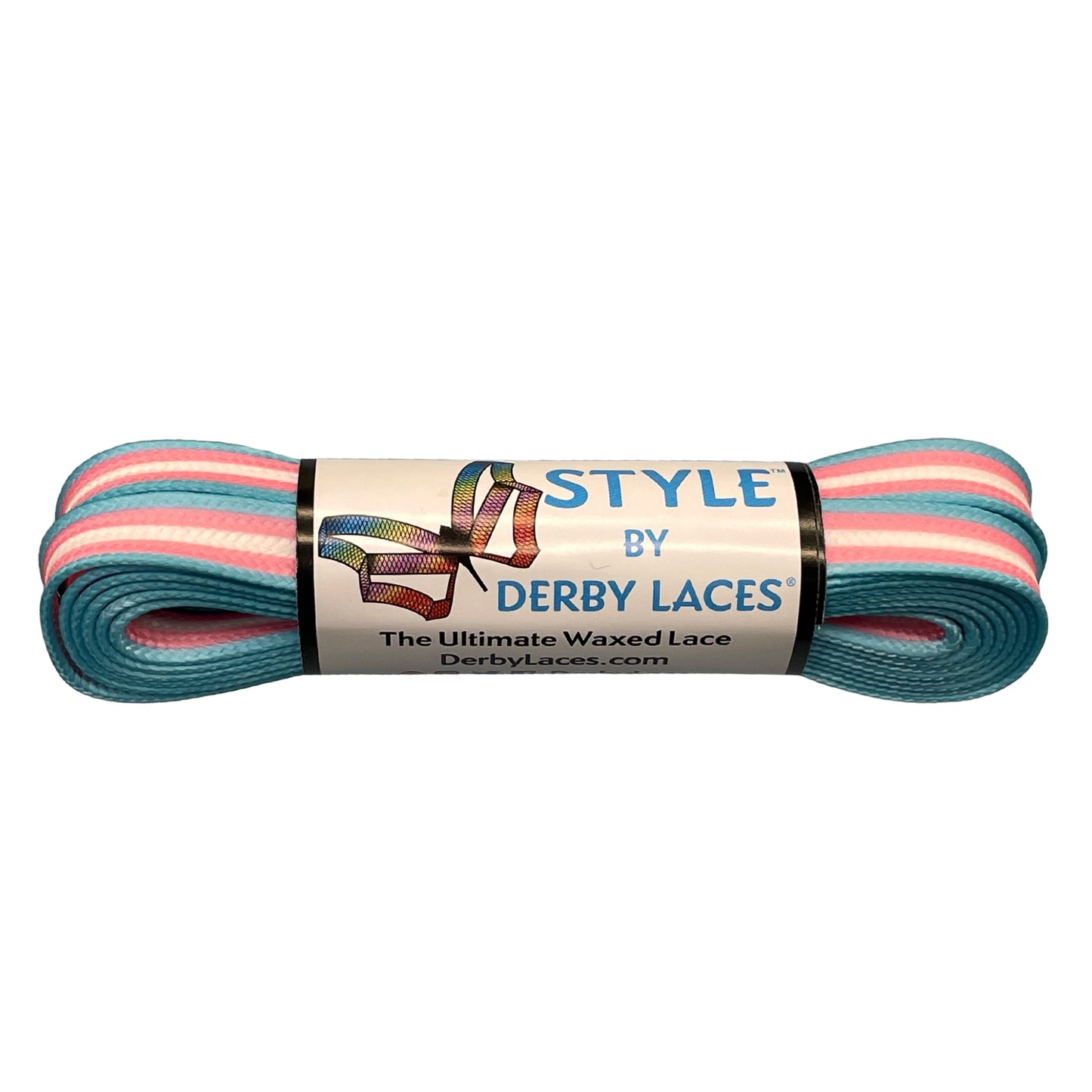 STYLE Derby Laces - Trans Stripe