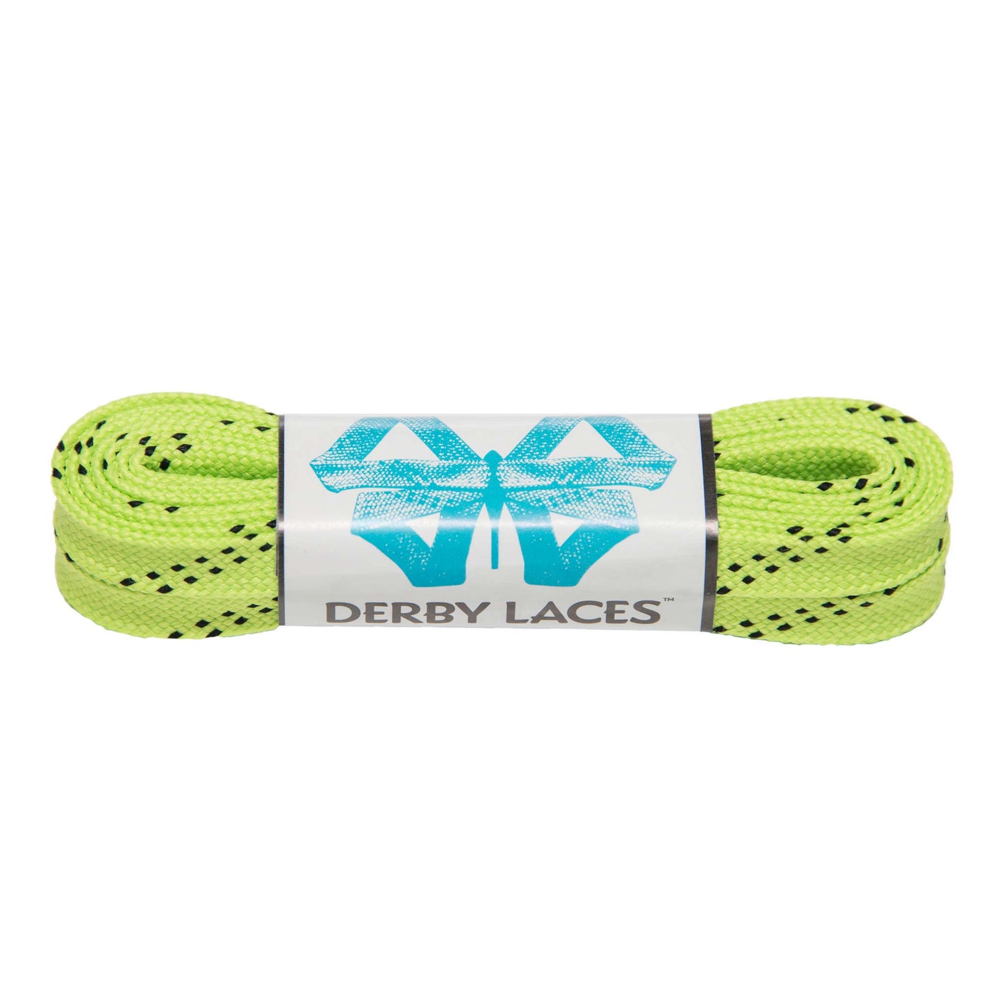 Derby Laces - Lime Green