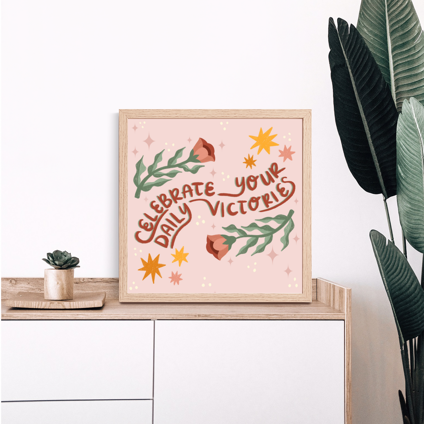 Celebrate Daily Victories Print