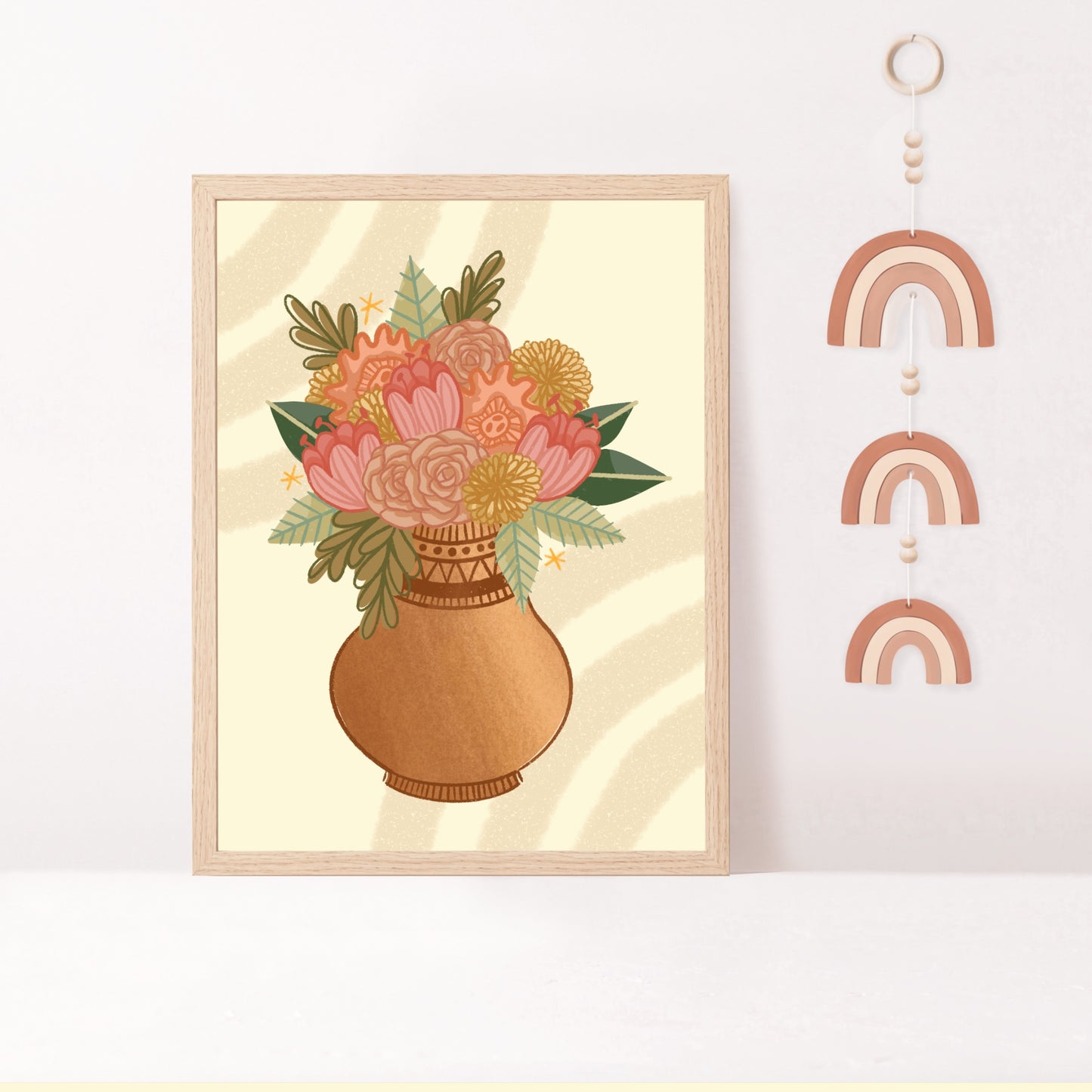 Blush Blooms Print