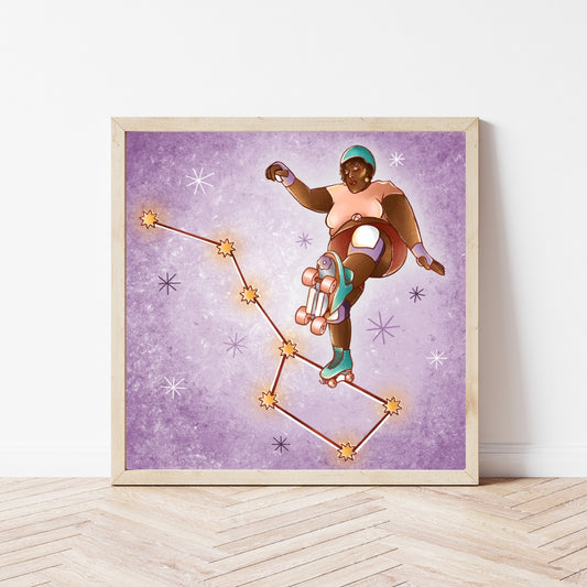 Constellation Roller Print