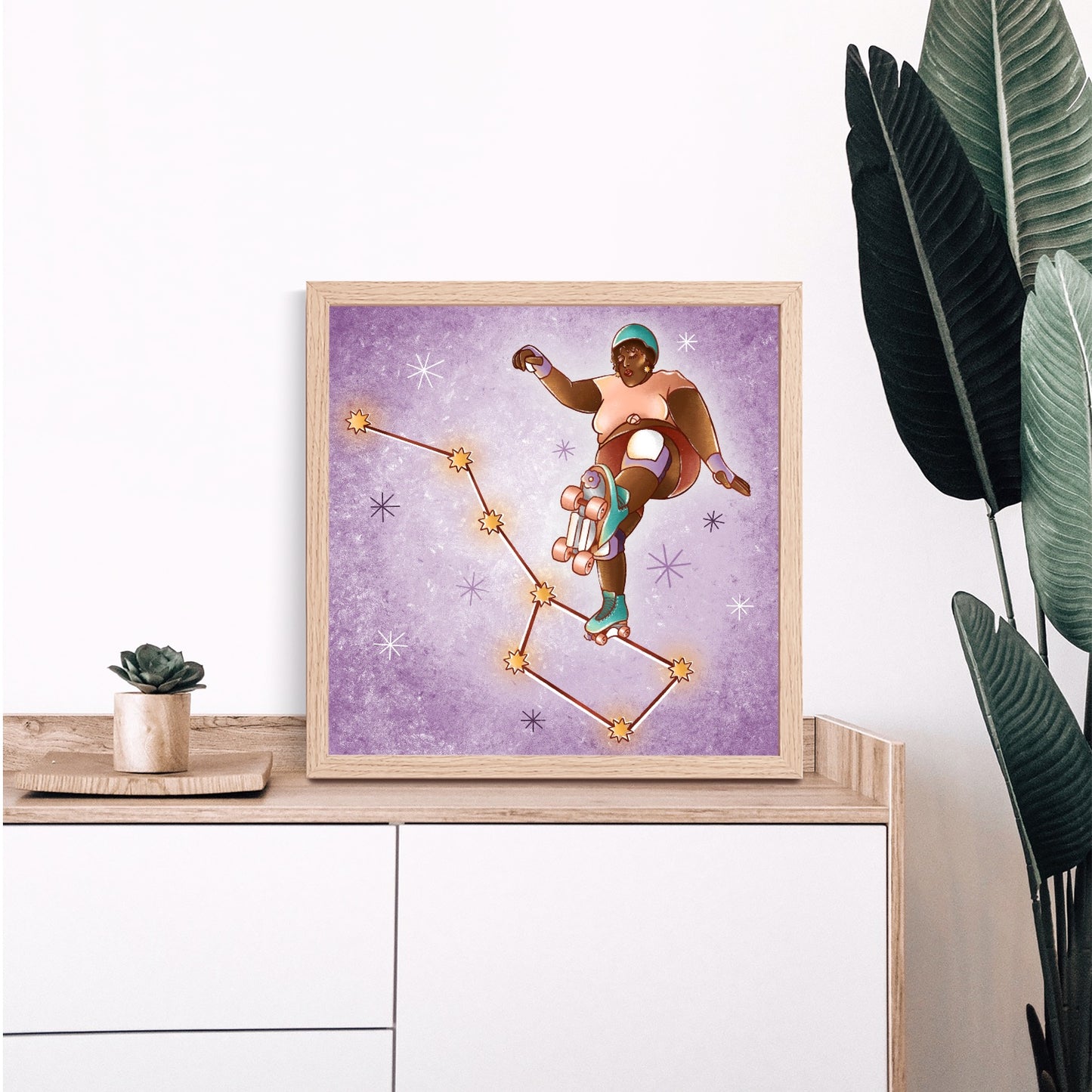 Constellation Roller Print