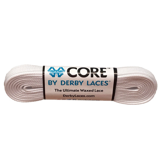 CORE Derby Laces - White