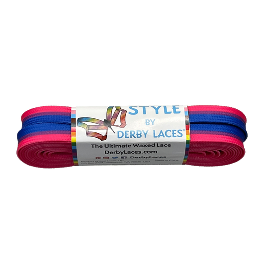 STYLE Derby Laces - Bi Stripe