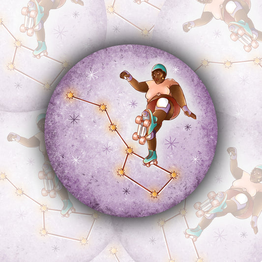 Constellation Skater Sticker