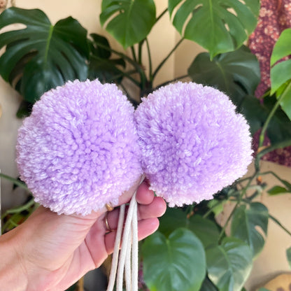 Skate Poms - Light Purple