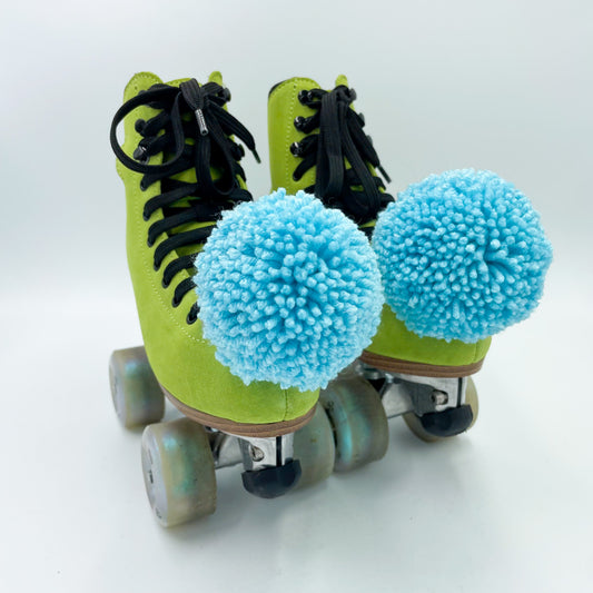 Skate Poms - Light Blue