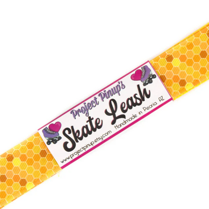 Skate Leash - Yellow Honeycomb