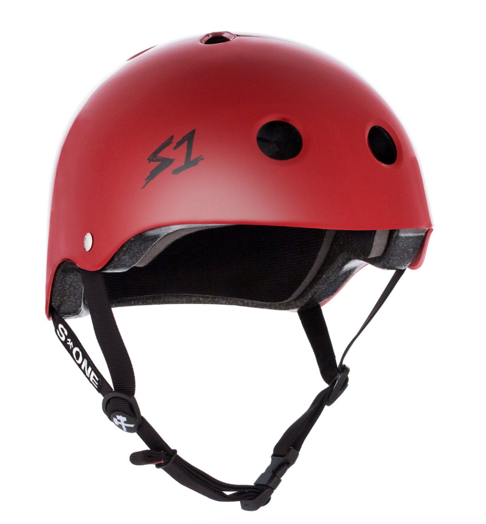 S1 Lifer Helmet - Blood Red Matte