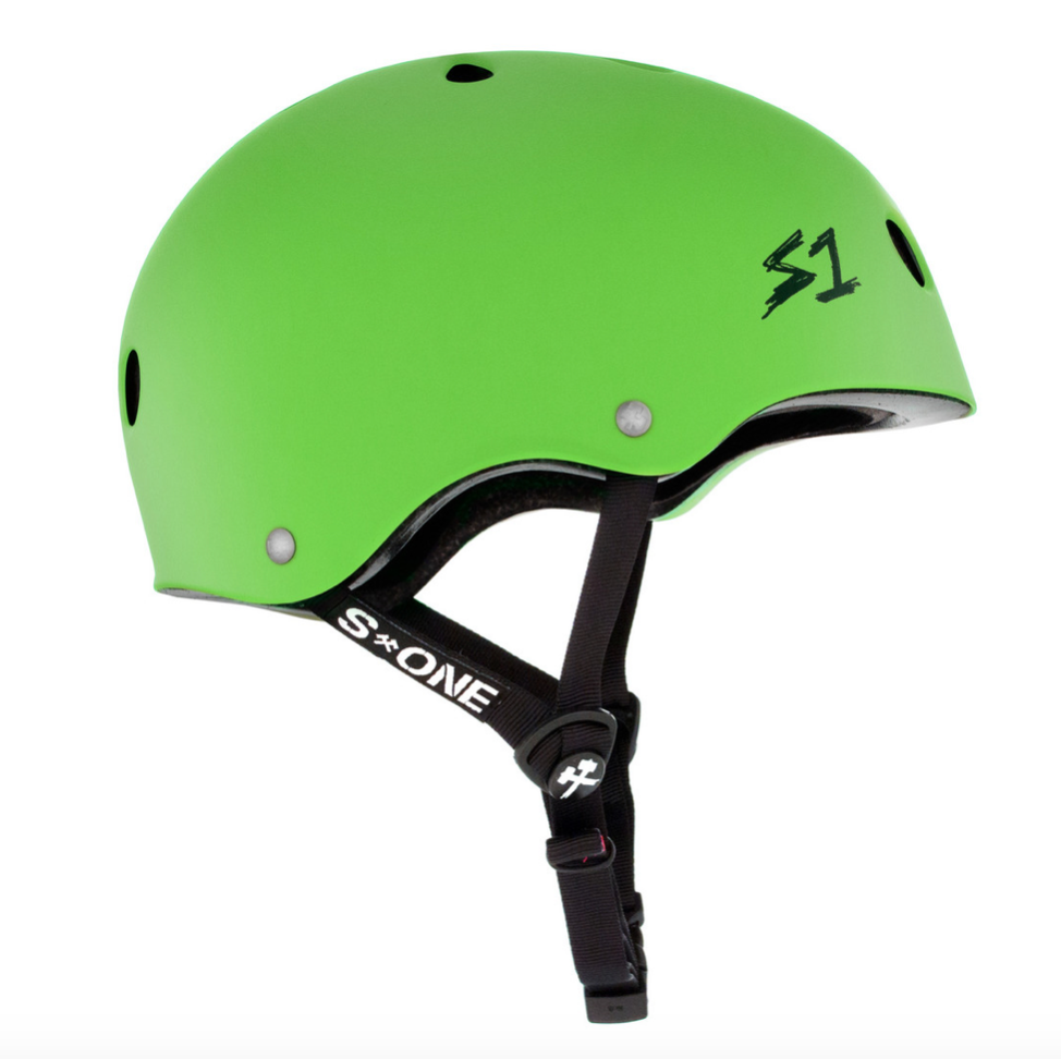 S1 Lifer Helmet - Bright Green Matte