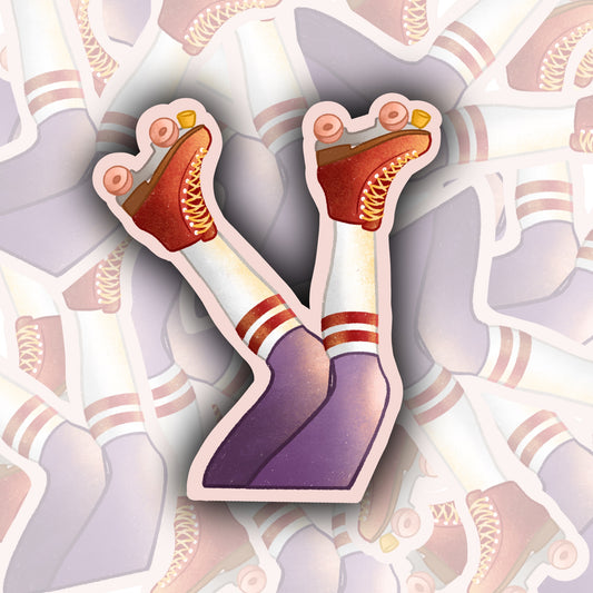 Skate Legs Sticker