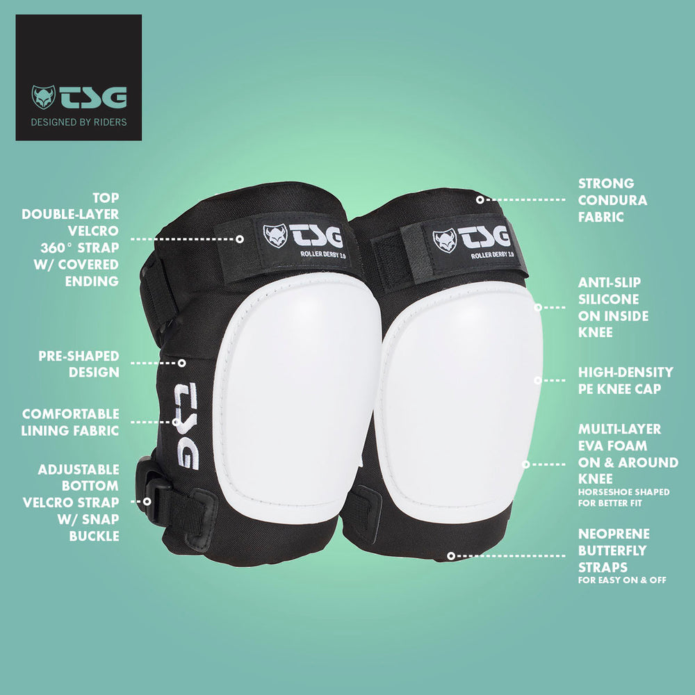 TSG Roller Derby 3.0 Kneepads