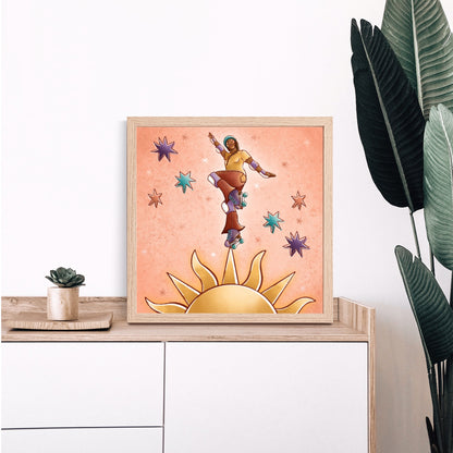 Sun Roller Print