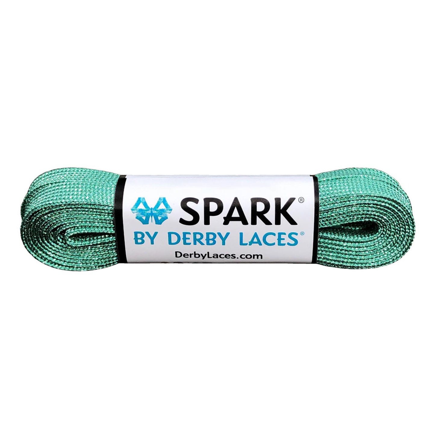 SPARK Derby Laces - Aquamarine Glitter