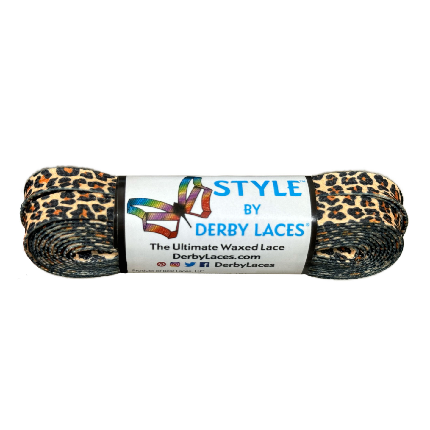 STYLE Derby Laces - Leopard