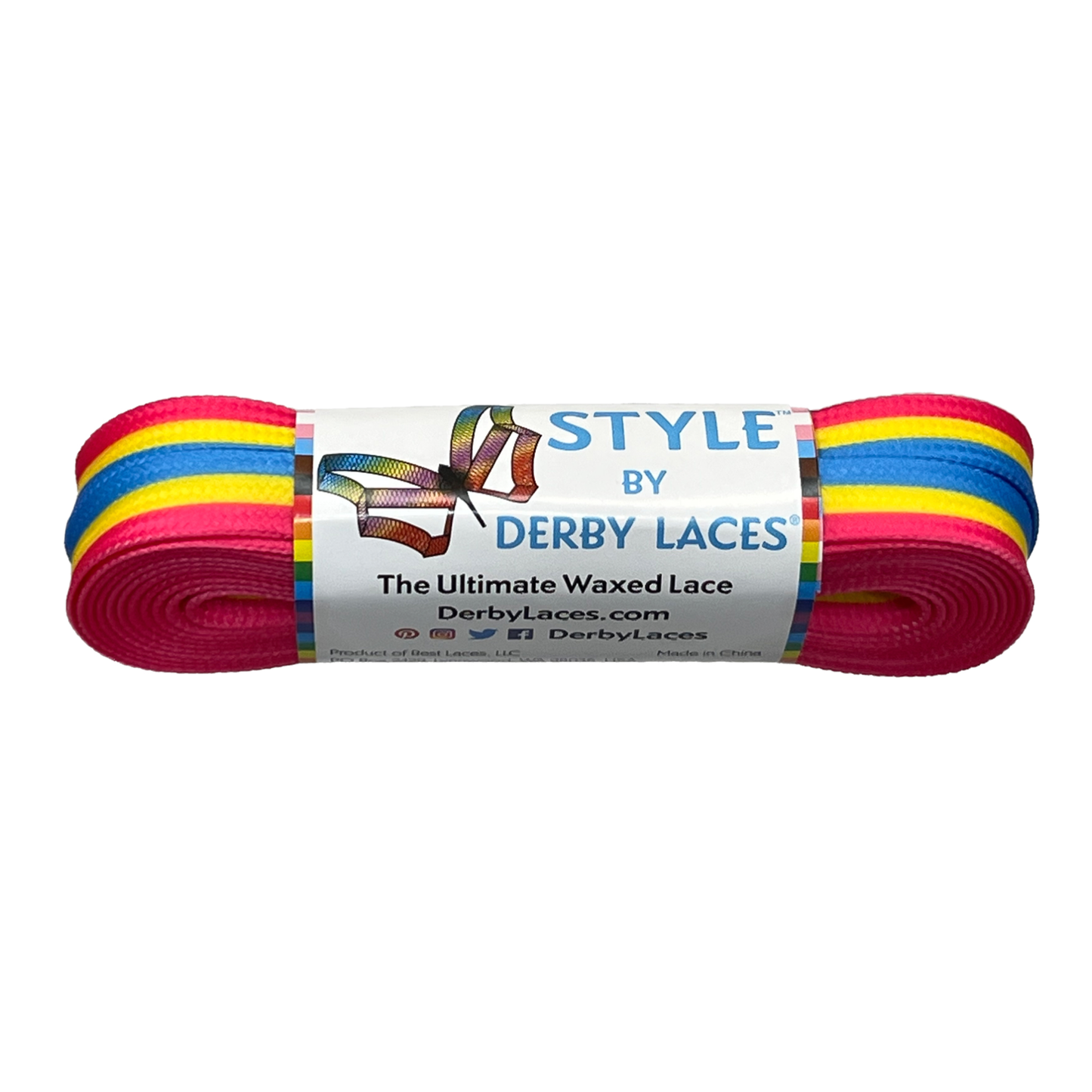 STYLE Derby Laces - Pan Stripe