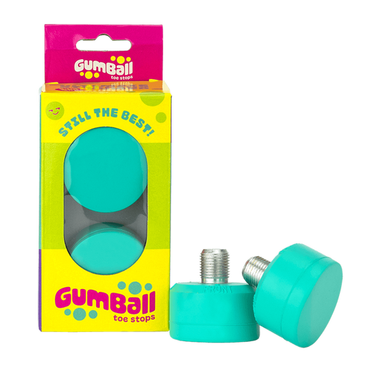 Gumball Toe Stops - Mint Short Stem