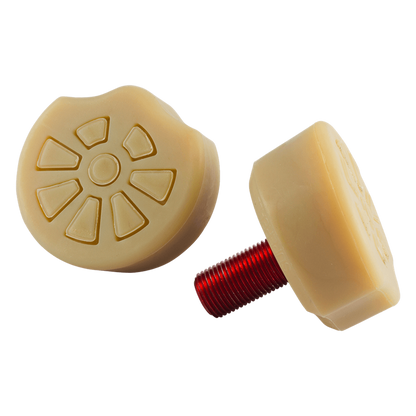 Superball Toe Stops - Natural Long Stem